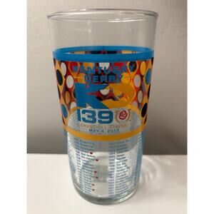 Official Kentucky Derby 139 souvenir glass
